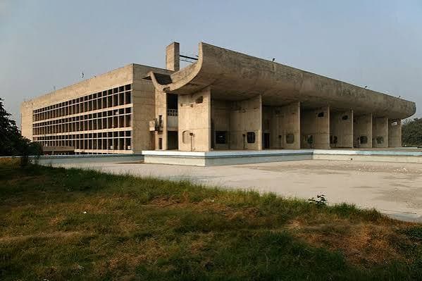 The Punjab & Haryana High Court building, Capitol Complex, Chandigarh